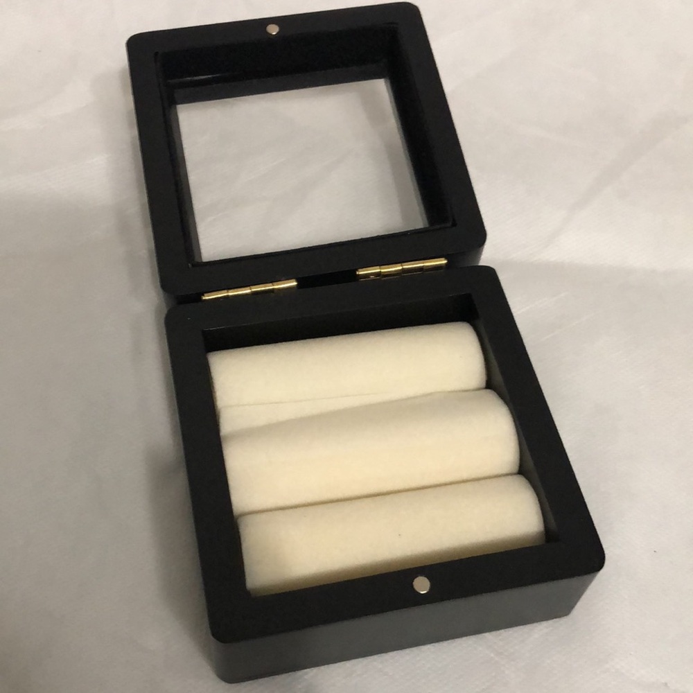 Black Square Display Box NWT